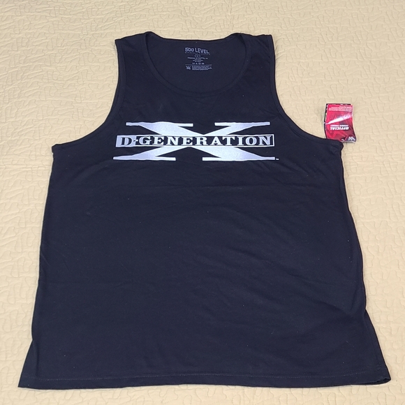 WWE Other - WWE D-Generation X Black Tank Top with White Logo
